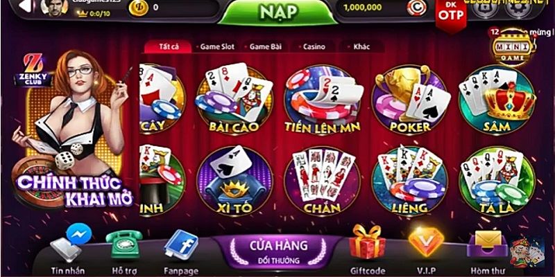 Hướng dẫn nạp và rút tiền Maxclub